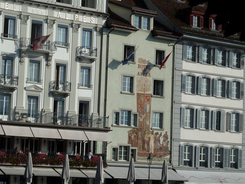 โฮเทล เดสอัลเพส Hotel Lucerne ภายนอก รูปภาพ